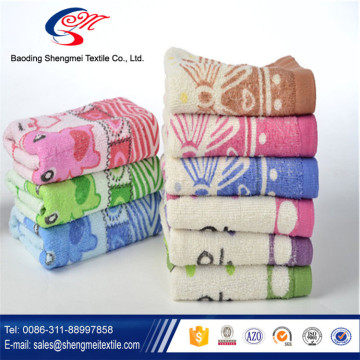 Premium quality and custom design bamboo face towel