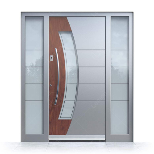 Modern Metal Stainless Steel Front Main Exterior Door