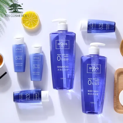 Personal Label Hair Shampoo and Conditioner - Clear, Moisturizing, and Heat Resistant