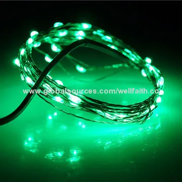 12V waterproof 5mm LED fairy string lights, RGB, with free samples