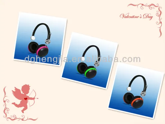 New design Portable headphone audifonos for mp3/cell phone/computer