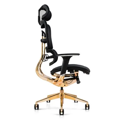 Luxury Golden Executive Ergonomic Chair