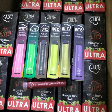 Fume Ultra Vape Pen 21 Cartucho de vape de sabores