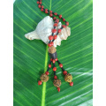 Natural Lopa Seed Necklace W/Bodhi Beads