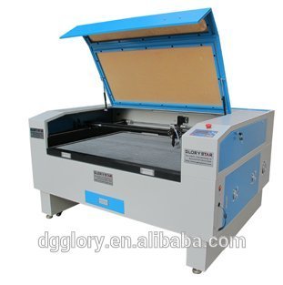 Glorystar co2 mini fabric laser cutting machine price for acrylic wood leather/small cnc laser engraver and cutter