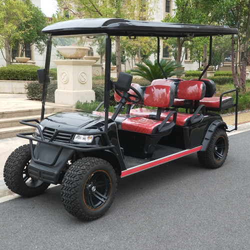 Carritos de golf eléctricos elevados personalizados de 2 asientos