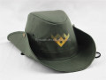 Wysokiej jakości kapelusze kowbojskie z nadrukowanym logo