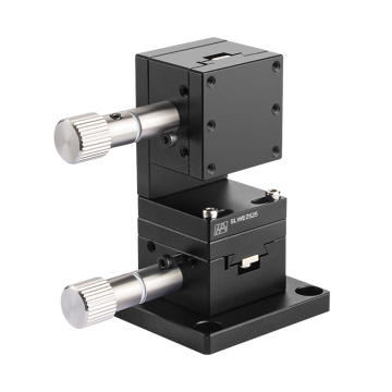 Aliaj de aluminiu Manual cu axa XZ Dovetail Groove Stage 25mm