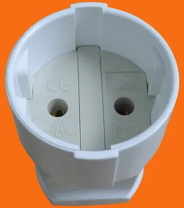 European Style Socket Plug 10A No Grounding Wireless