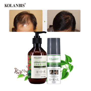 KOLANBIS Shampoo and Serum Oil Set for Hair Growth Treatment - Private Label
