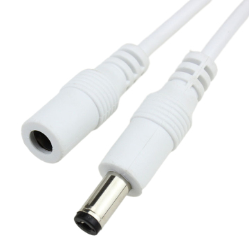 5.5mm x 2.1mm DC Power Pigtail Cable - 5521 DC Male Plug to Bare Wire