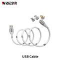 3 w 1 kabel magnetyczny C micro 8pin