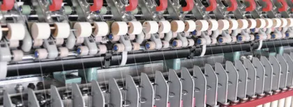 Ring Spinning Frame for Yarn Making - Textile Spinning Machinery