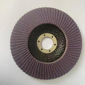 Sicurezza della macinazione 5 "Disco di lembo viola per acciaio inossidabile