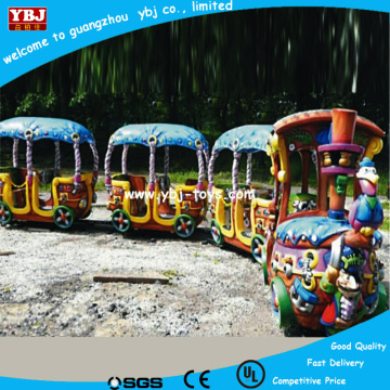 New Amusement Park and Shopping Mall Use Electric Train for Kids