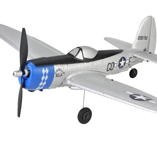 TOP RC Hobby: Mini P47 Remote Control Airplane, Receiver Board, Landing Gear with Wheels
