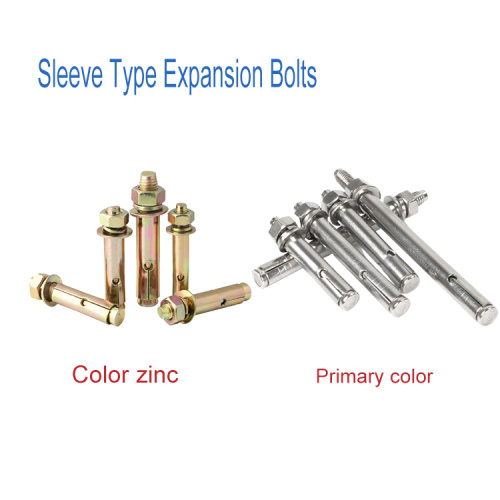 Stainless Steel Sleeve expansion screw friction bolt