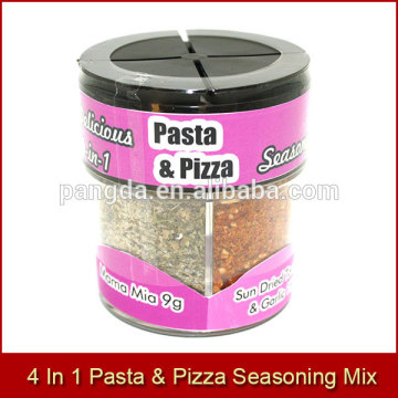Pizza and Pasta Seasoning Mix In Multi Chamber Spice Jar 8 Collections Avaliable