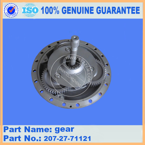 Final drive gear 207-27-71121 for KOMATSU PC340LC-7K-E0