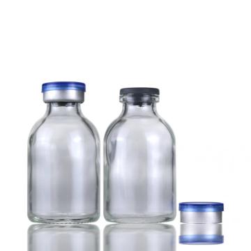 Bouteille d&#39;injection de médecine liquide en verre saline