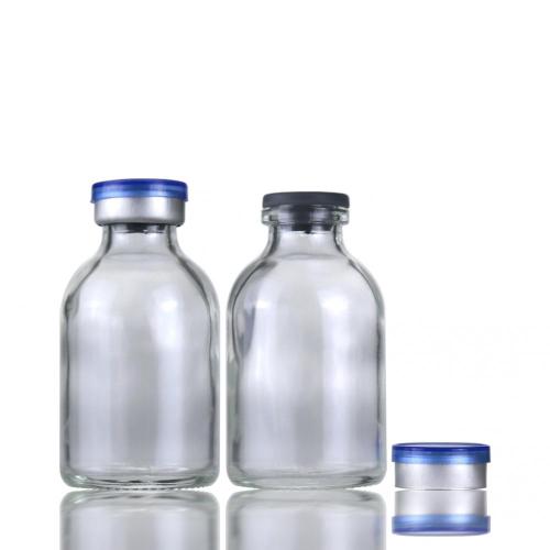 Glass Saline Liquid Medicine Injection Bottle