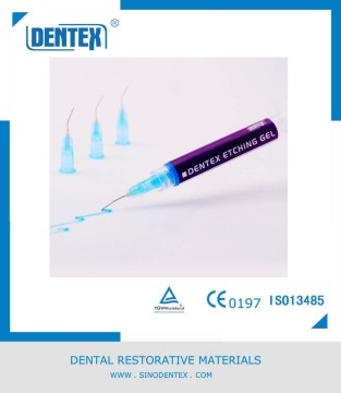 Dentex Etching Gel/etchant/Blue color, 37%, 2.5ml/5ml/50ml
