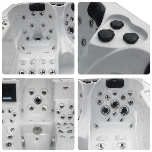 Luxury 3 person hot tub outdoor