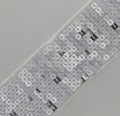 различная ширина серебряный 4mm square sequin tape trim