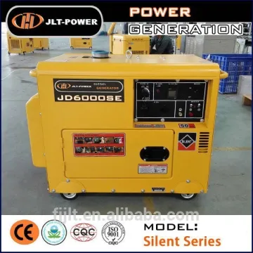 Portable silent 5KVA generator diesel genset with auto start