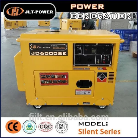Portable silent 5KVA generator diesel genset with auto start