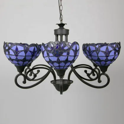 LongHuiJing Luxury European Tiffany Baroque Chandelier