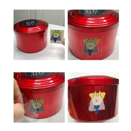 Custom Printed Transparent Lettering Brand Logo 3D UV Sticker