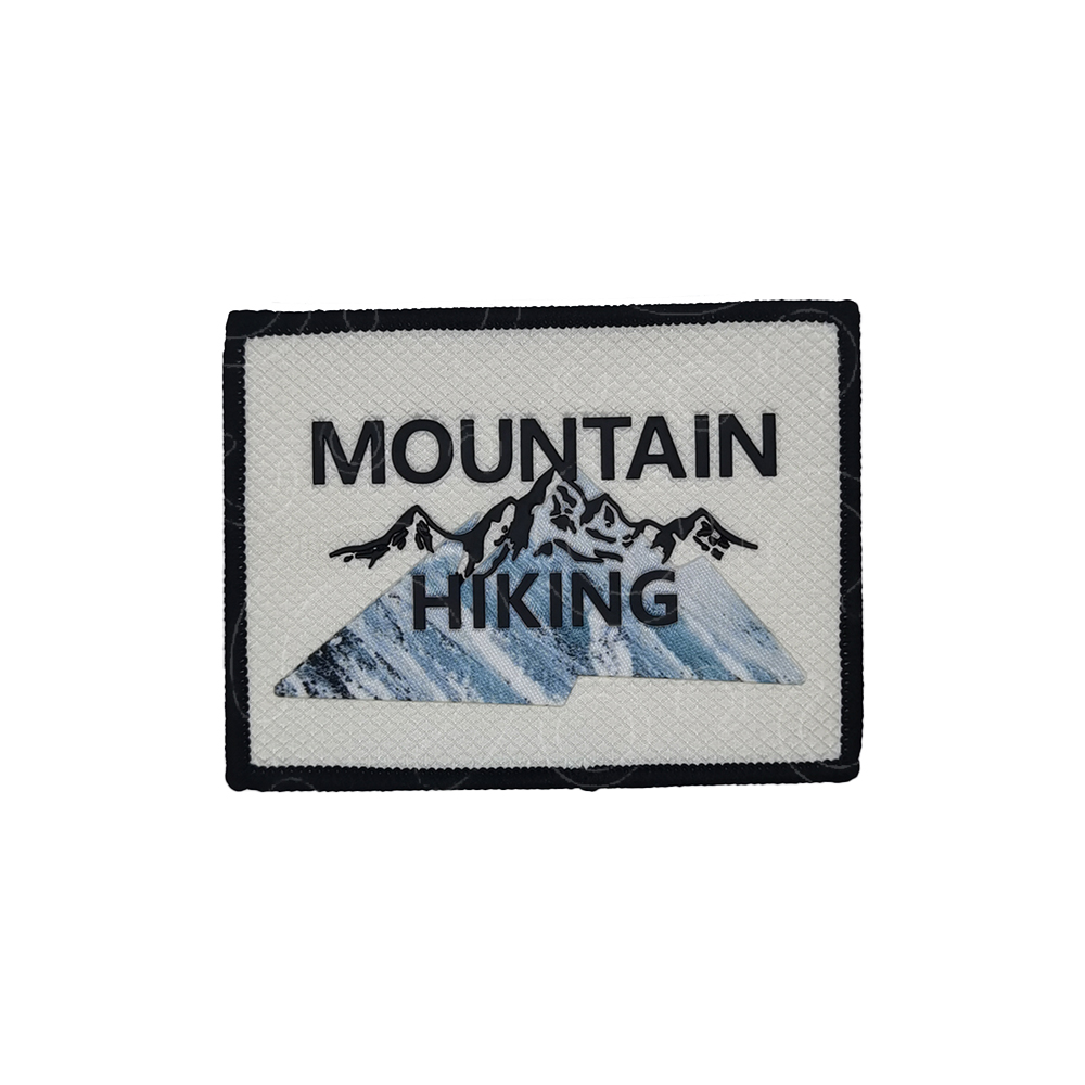 Weave label texture high-frequency pattern sublimation processing label
