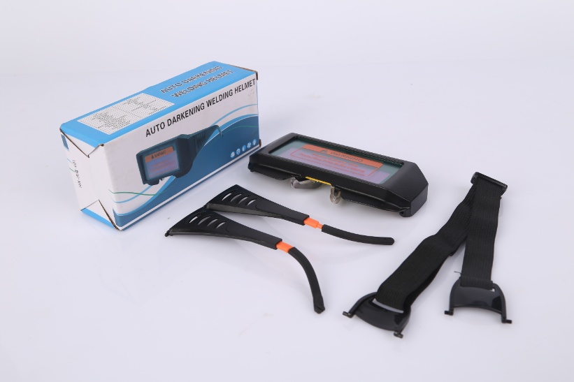 Automatic dimming welding glasses