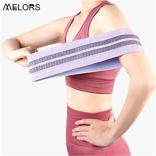 Resistance Bands Set Fitness Booty Loop Bands Non-Slip Fabric Hip Workout Bands for Women Men Exercise Bands for Home Exercise