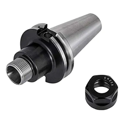 CAT40 CAT50 ER Collet Chuck CAT-ER Tool Holder" could be simplified to:

"ER Collet Chuck CAT-ER Tool Holder for CAT40 CAT50" 

However, if you want just one concise title, then:

"ER Collet Chuck CAT-ER Tool Holder" 

would be suitable.