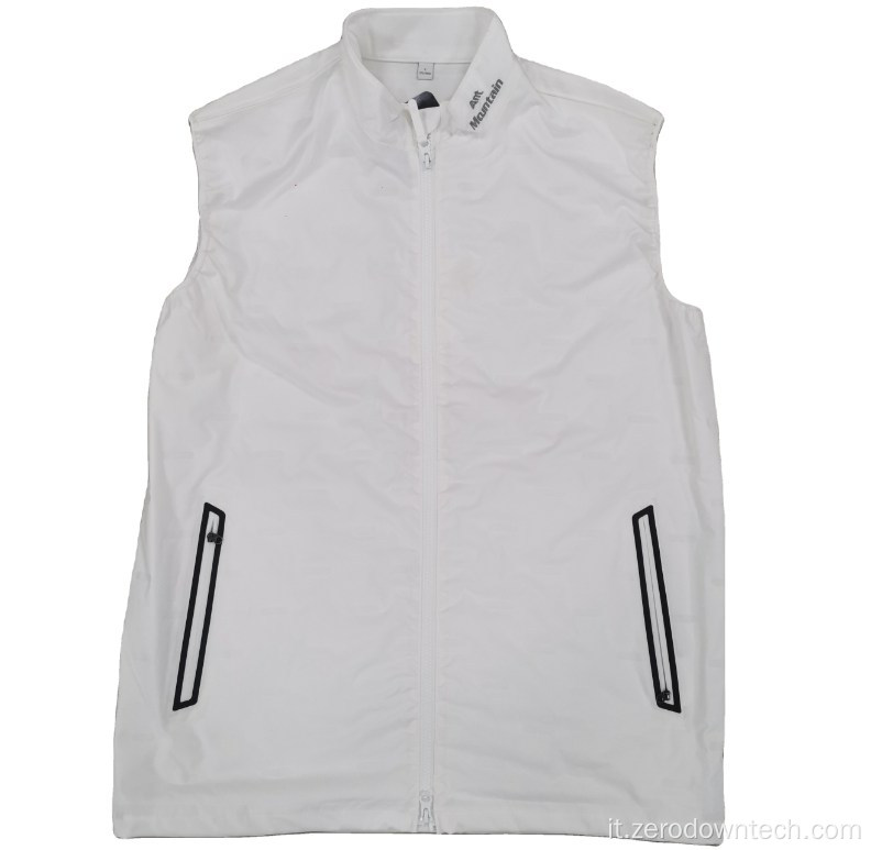 gilet ad aria calda Gilet gonfiabile senza maniche con riempimento d&#39;aria