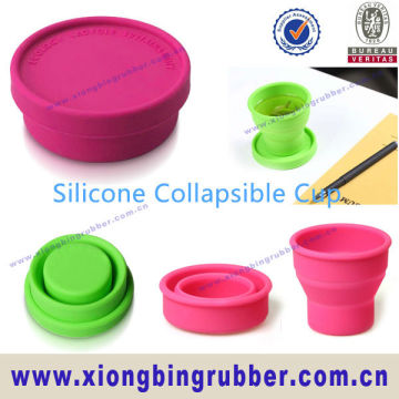 Food standard reusable silicone coffee cup