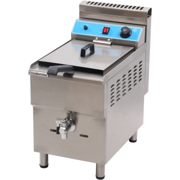 Commercial Single Donut and Corn Dog Gas Deep Fryer Machine - 18L Capacity