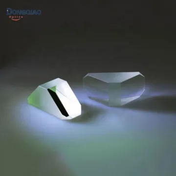 Custom Optical N-BK7 Amici Roof Prisms 60-40