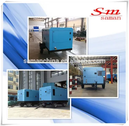 Global warranty brand diesel screw air compressor