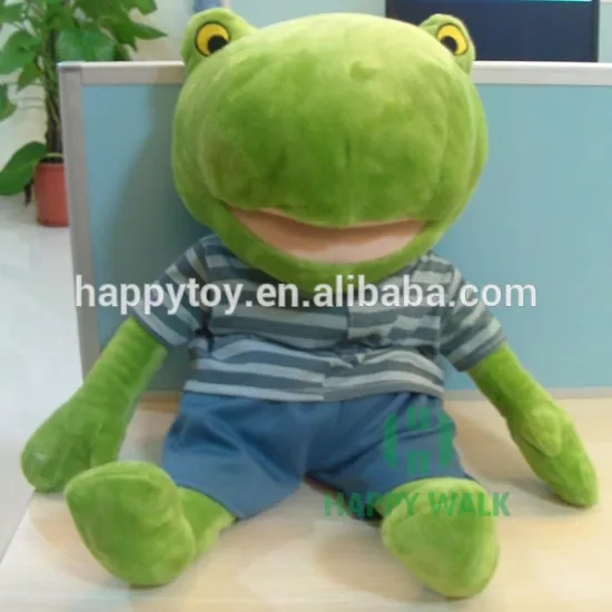 Wholesale frog plush toy for UFO CATCHER/plush gift toy