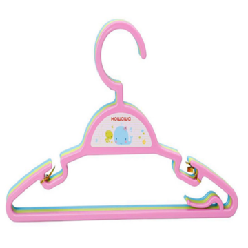 Pakaian Aksesori Bayi Plastik Rak Set Hanger Coat