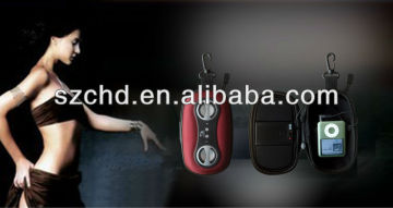 EVA material stereo speaker bag with 3.5 audio jack for iphone5