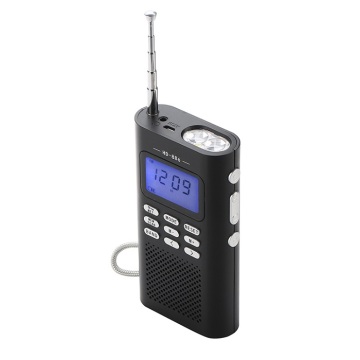 Rádio portátil Rádio DAB + / FM Com Despertador Função Sono Auto Scan Radio Despertador