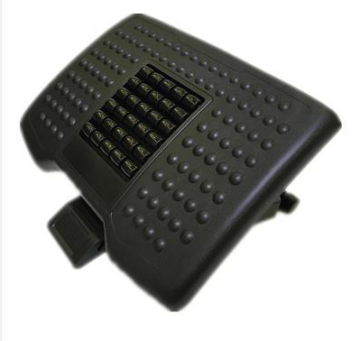 Ergonomic Footrest with Adjustable Angle for Massage Comfort