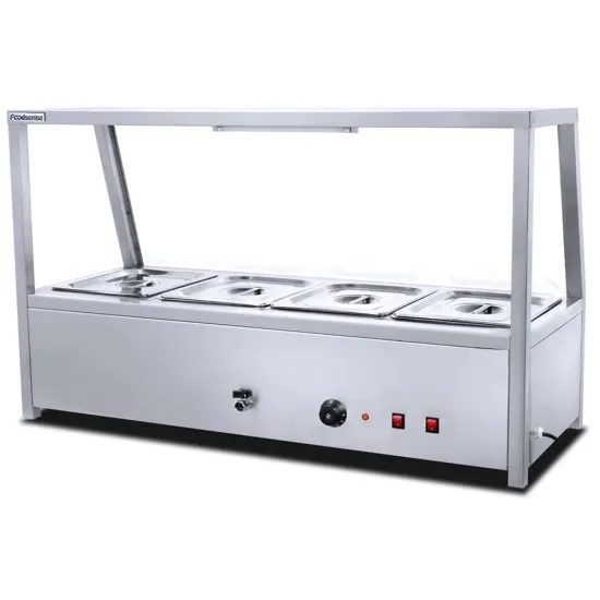 Table Top Commercial Kitchen Equipment Stainless Steel Bain Marie
