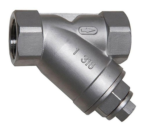 Stainless Steel Threaded Y-Type Strainer