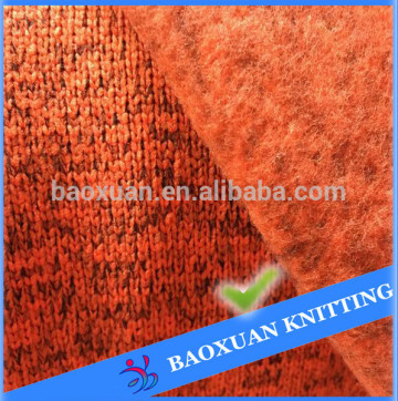 100 POLYESTER COARSE KNIT FABRIC FOR CLOTH