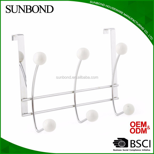 Overdoor Hooks OEM design wire metal door hook Manufactory